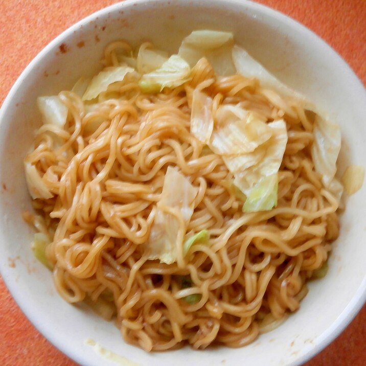 インスタントラーメンで★焼きそば